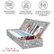 Storage Container – Fits up to 27 Rolls 1 3/8” Diam. - Underbed Gift Wrap Organizer Bags, Wrapping Paper Rolls, Ribbon, and Bows - Under Bed- Durable Material 600D - Up to 40" Rolls